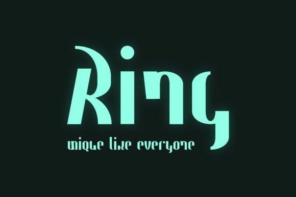 Ring Stag Font - Featured Image