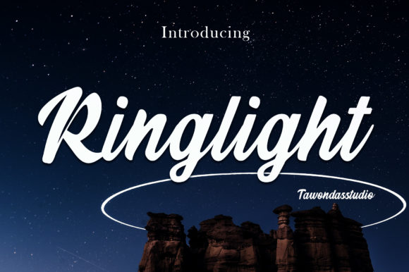 Ringlight Font - Featured Image