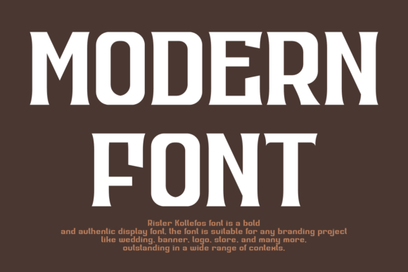 Rister Kollefos Font - Featured Image