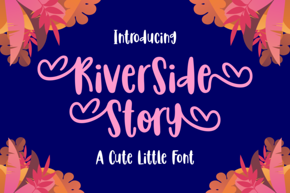 Riverside Story Font - Featured Image