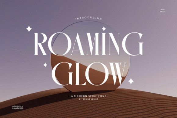 Roaming Glow Font - Featured Image