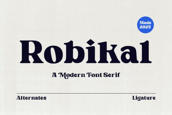 Robikal Font - Featured Image