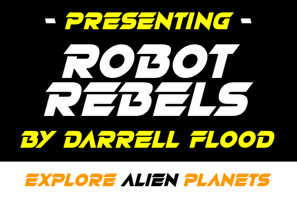 Robot Rebels Font - Featured Image
