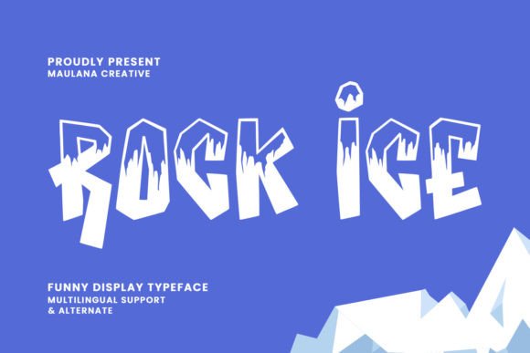 Rock Ice Font - Featured Image
