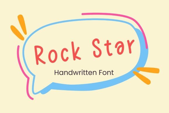 Rock Star Font - Featured Image