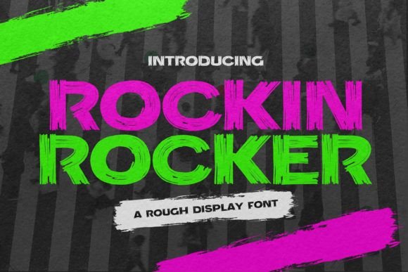 Rockin Rocker Font - Featured Image