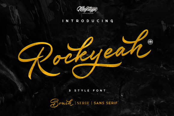 Rockyeah Font - Featured Image