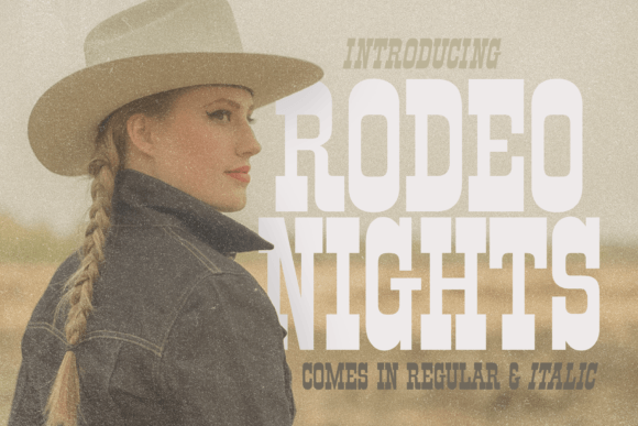Rodeo Nights Font - Featured Image