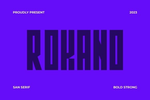 Rokano Font - Featured Image