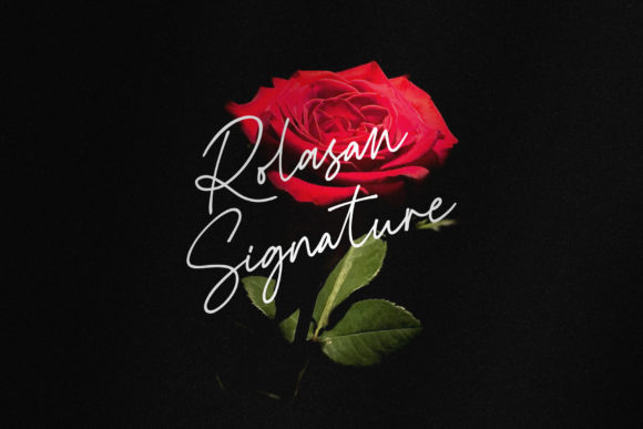 Rolasan Signature Font - Featured Image