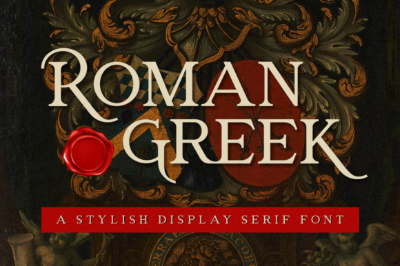 Roman Greek Font - Featured Image