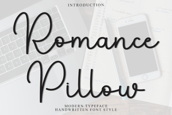 Romance Pillow Font - Featured Image