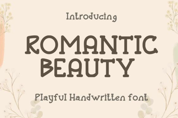 Romantic Beauty Font - Featured Image