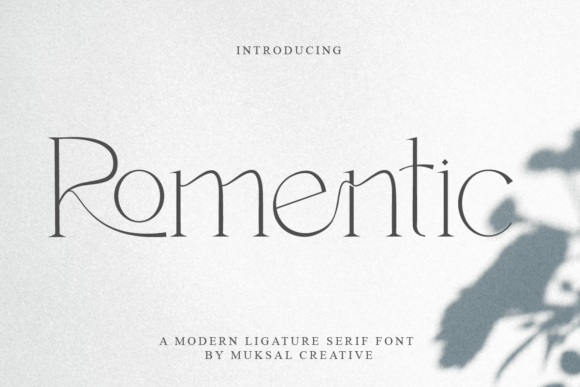 Romentic Font - Featured Image