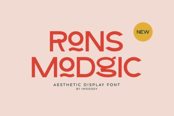 Rons Modgic Font - Featured Image