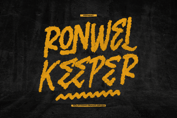 Ronwel Keeper Font - Featured Image