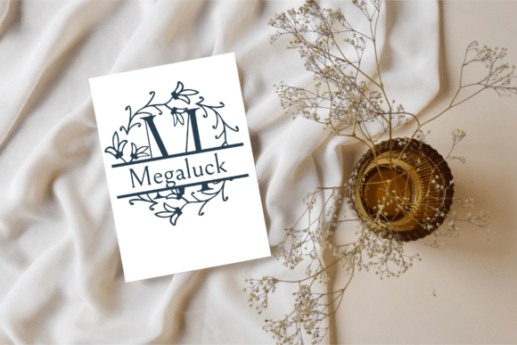 Rosalyn Circle Split Monogram Font - Featured Image