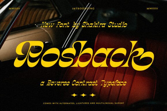 Rosback Font - Featured Image