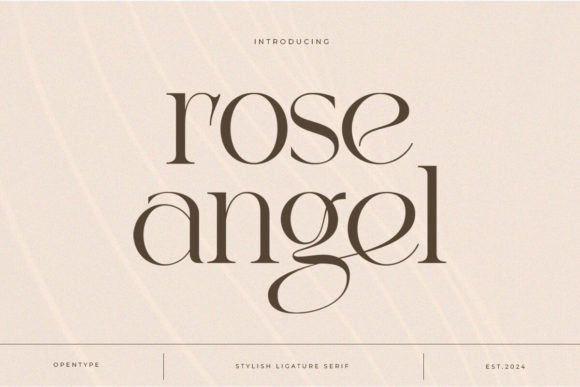 Rose Angel Font - Featured Image