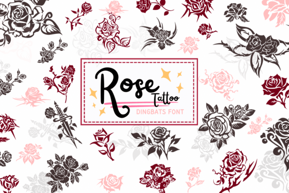 Rose Tattoo Font - Featured Image