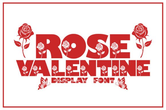 Rose Valentine Font - Featured Image