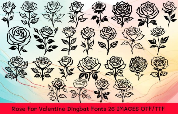 Rose for Valentine Font - Featured Image