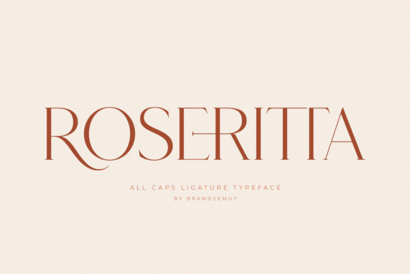 Roseritta Font - Featured Image