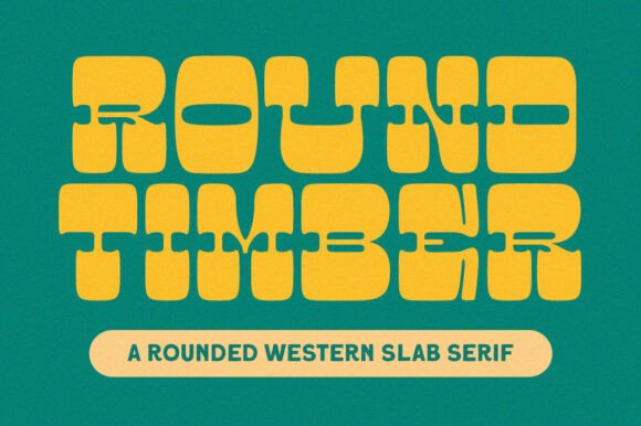 Round Timber Font - Featured Image