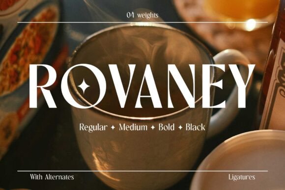 Rovaney Font - Featured Image