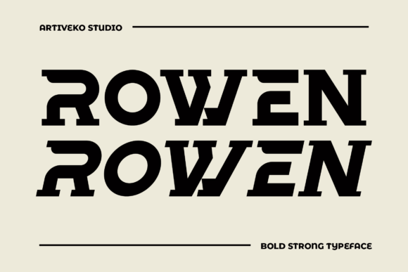 Rowen Font - Featured Image