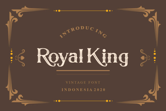 Royal King Font - Featured Image