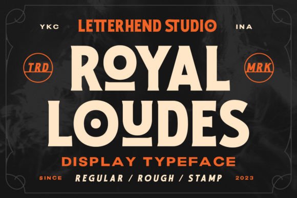 Royal Loudes Font - Featured Image