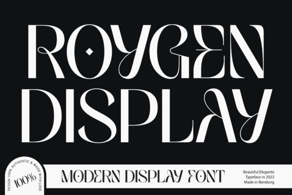 Roygen Display Font - Featured Image