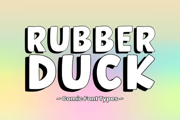 Rubber Duck Font - Featured Image