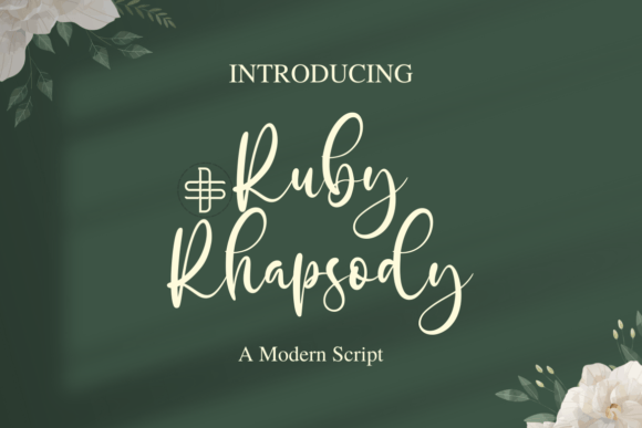 Ruby Rhapsody Font - Featured Image