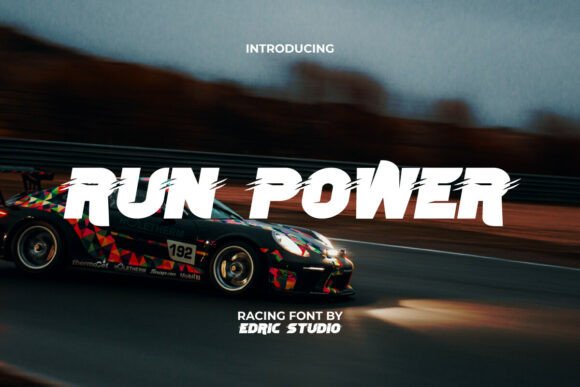 Run Power Font - Featured Image