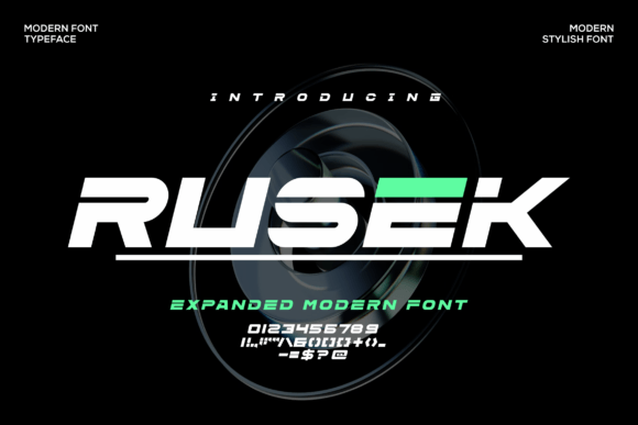 Rusek Font - Featured Image