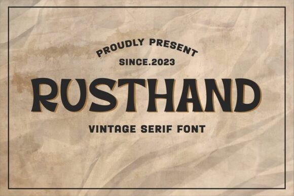 Rusthand Font - Featured Image