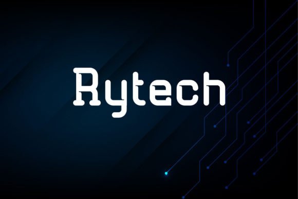 Rytech Font - Featured Image