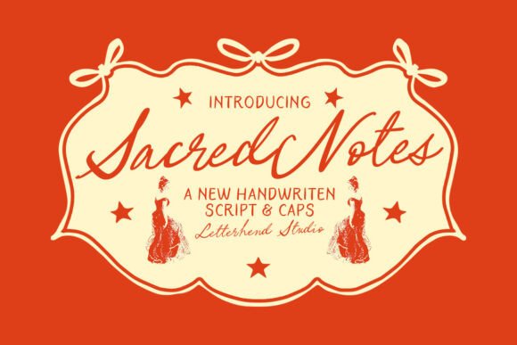 Sacred Notes Duo Font - Featured Image