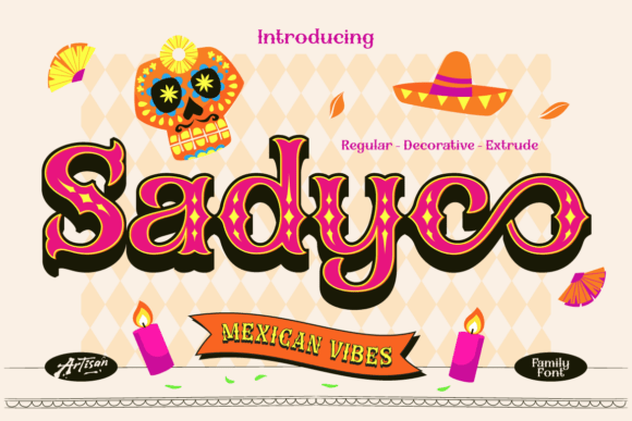 Sadyco Font - Featured Image