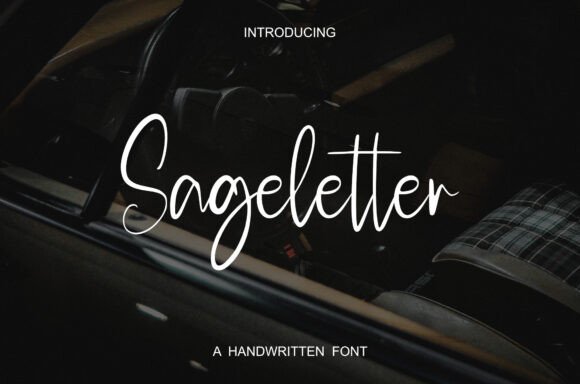 Sageletter Font - Featured Image