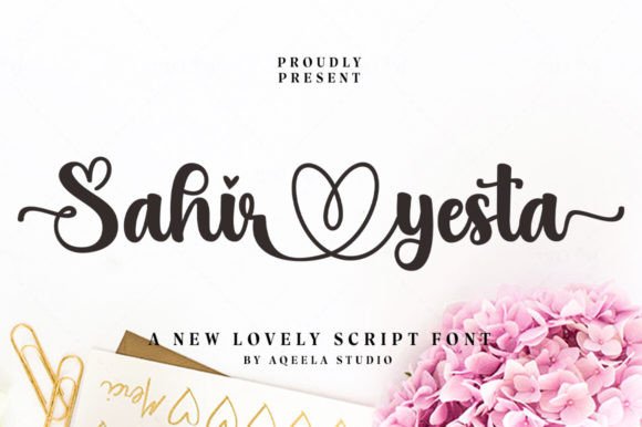 Sahir Yesta Font - Featured Image