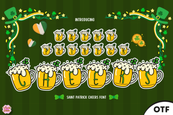 Saint Patrick Cheers Font - Featured Image