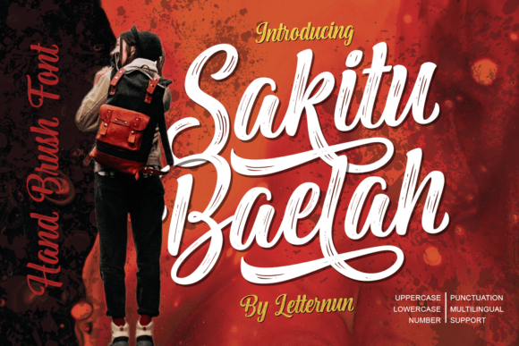 Sakitu Baelah Font - Featured Image