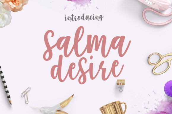 Salma Desire Font - Featured Image