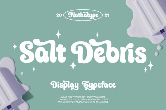 Salt Debris Font - Featured Image