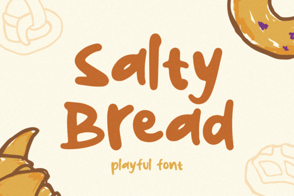 Salty Bread Font - Featured Image