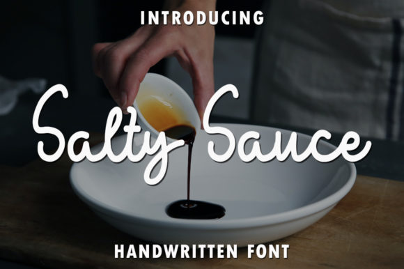 Salty Sauce Font - Featured Image