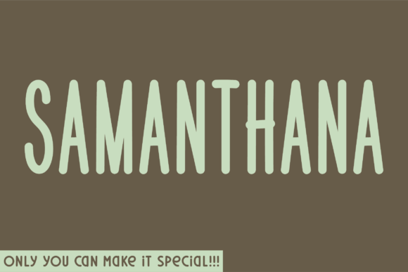 Samanthana Font - Featured Image